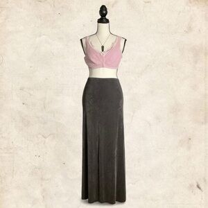 Chico's Charcoal Maxi Skirt